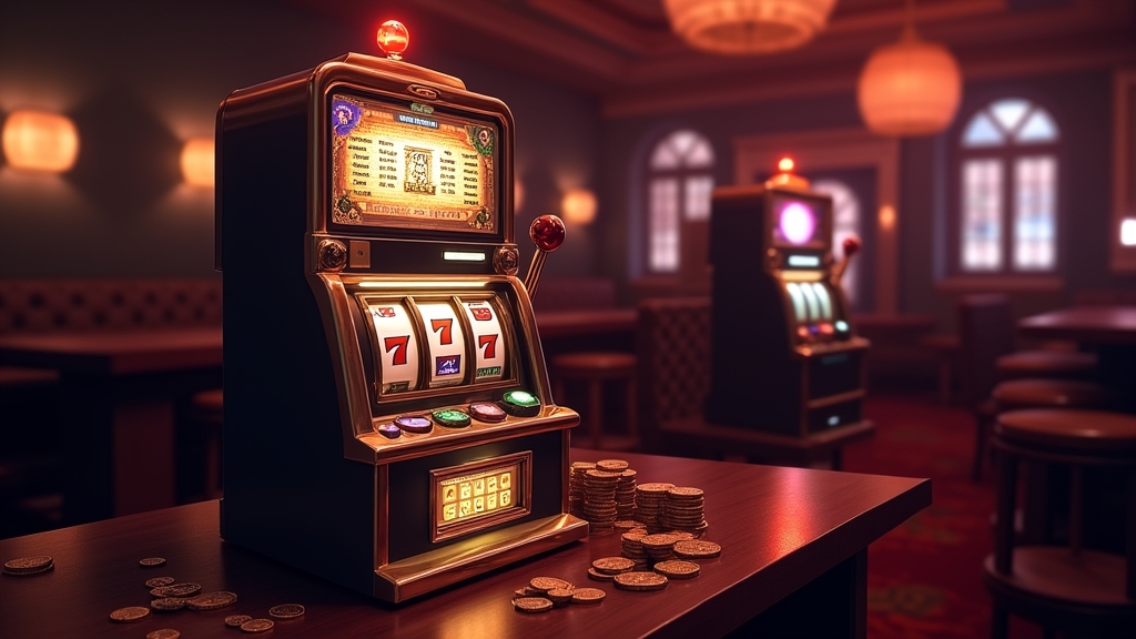Slot clássico com interface grátis e símbolos de bônus na tela